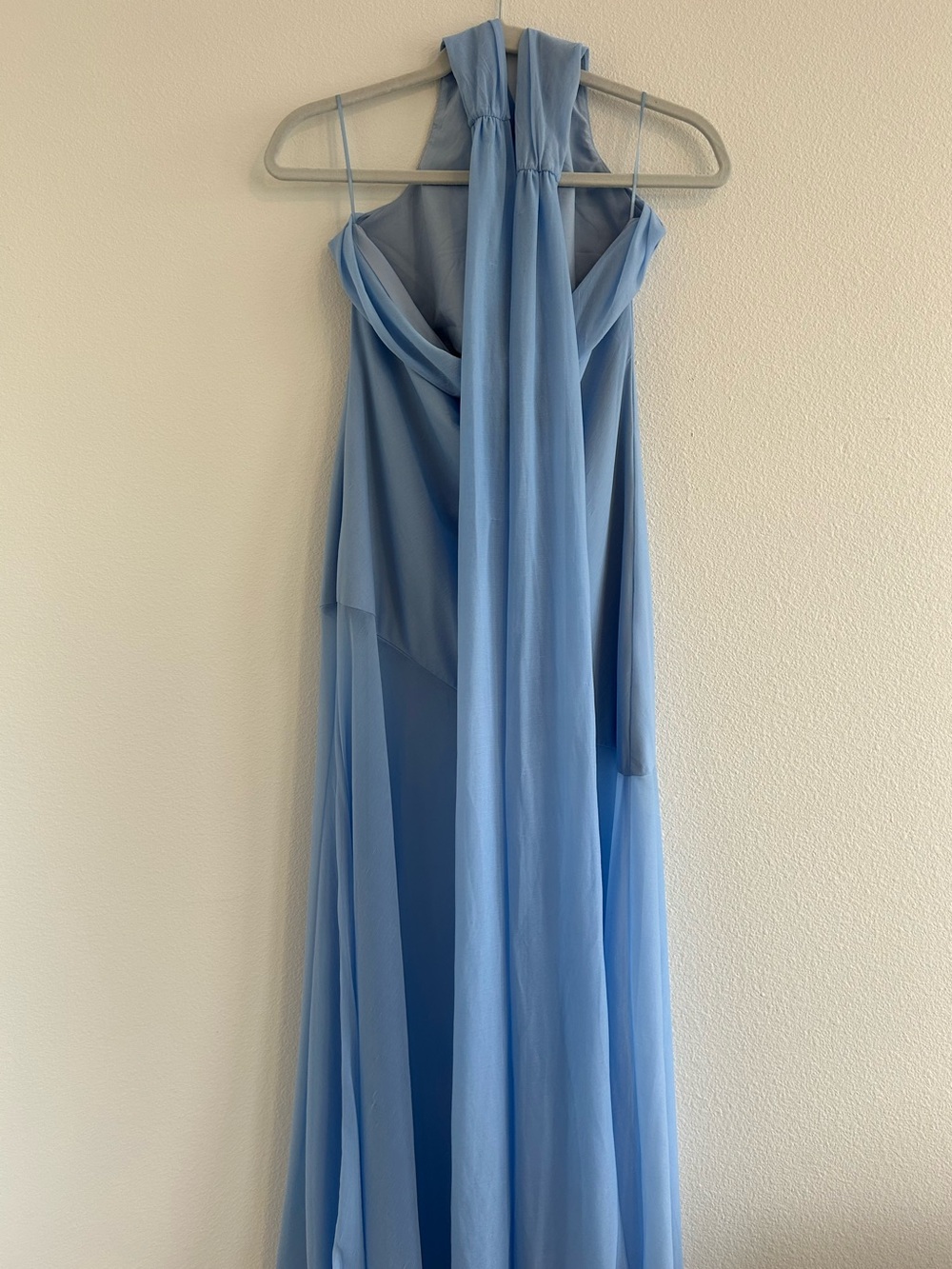 Mare Mare Cowl Neck Sheer Hem Dress - Picture 7 of 9